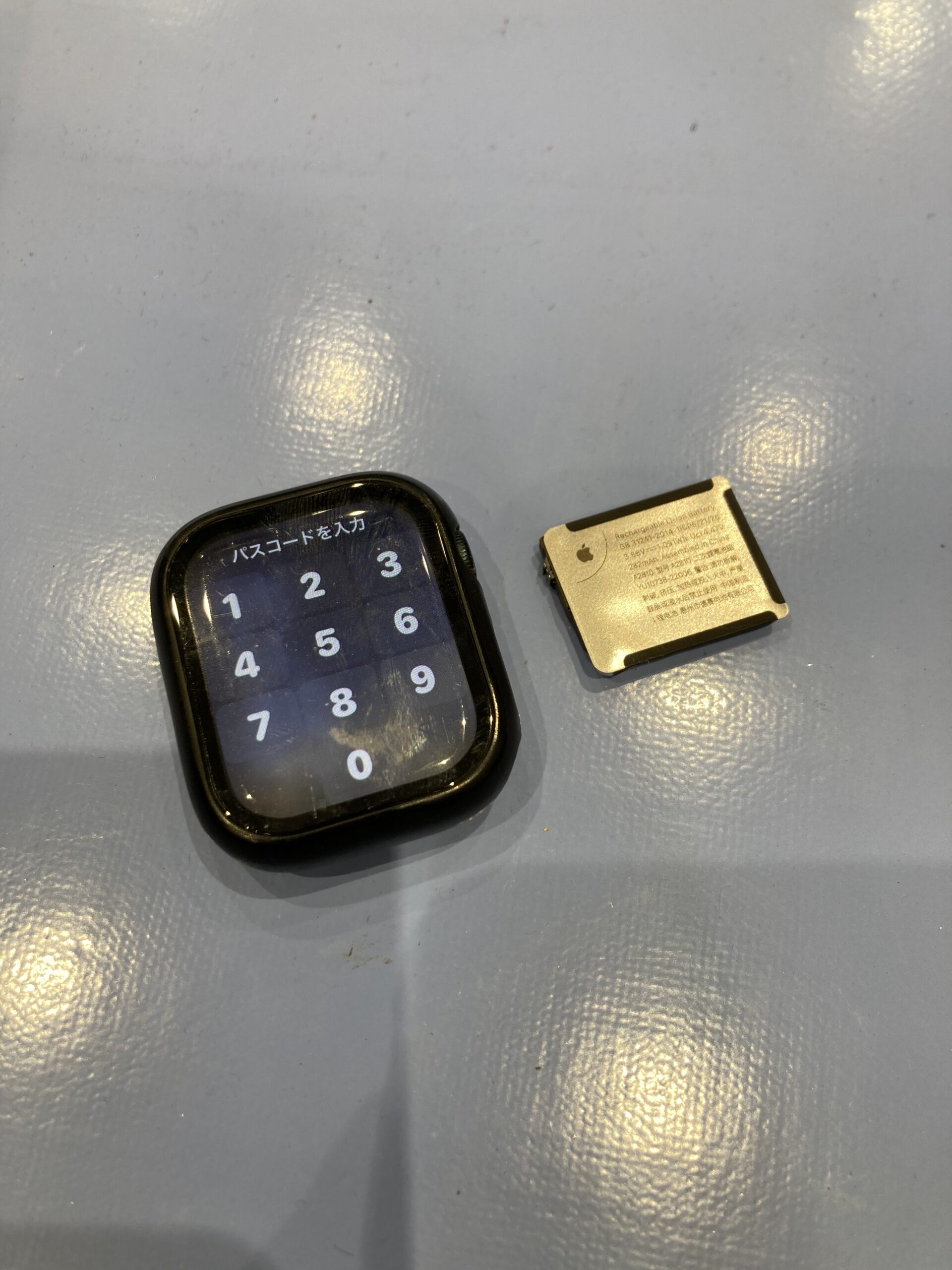 【飯塚店】Apple Watch series7 41mm バッテリー交換　宮若市よりご来店